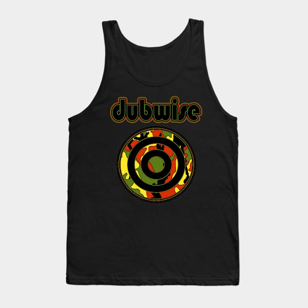 Dubwise- Camo Target Tank Top by AutotelicArt